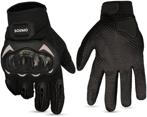Steelbird Full Finger Bike Riding Gloves with Touch Screen Sensitivity ...