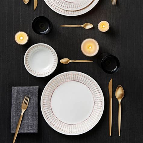 Buy Corelle Asia Collection Gold Series Golden Infinity Dinner Plate ...