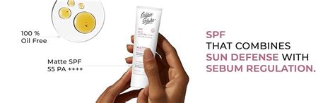 Eclipse Solaire Matte Sunscreen SPF 55 PA++++ | Lightweight, No White ...