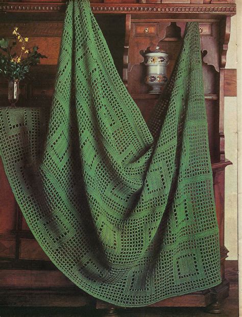 Image result for Which Way Filet Afghan Pattern