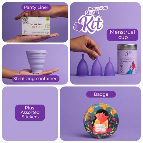 Menstrual Cup Starter Kit – Saathi: Eco-friendly, period