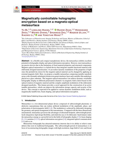 Image result for Optical Encryption