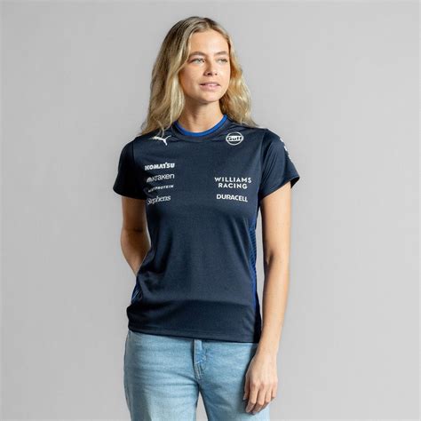 Atlassian Williams Racing 2025 Womens Team Tee | Shop Now | Atlassian ...
