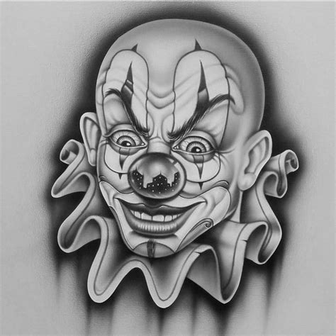 Easy Chicano Clown Drawings - Drawing Tips Guide