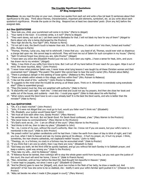 The Crucible Quotes. QuotesGram