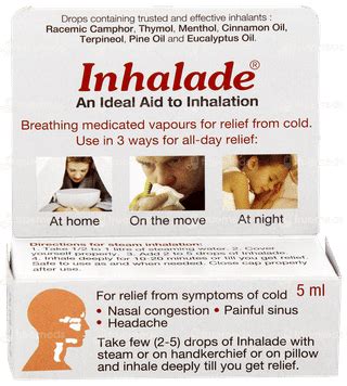Inhalade Drops 5 Ml - Uses, Side Effects, Dosage, Price | Truemeds