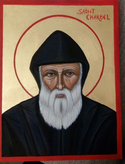 Saint Charbel Makhlouf (Liban) | St charbel, Christian images, Medieval art