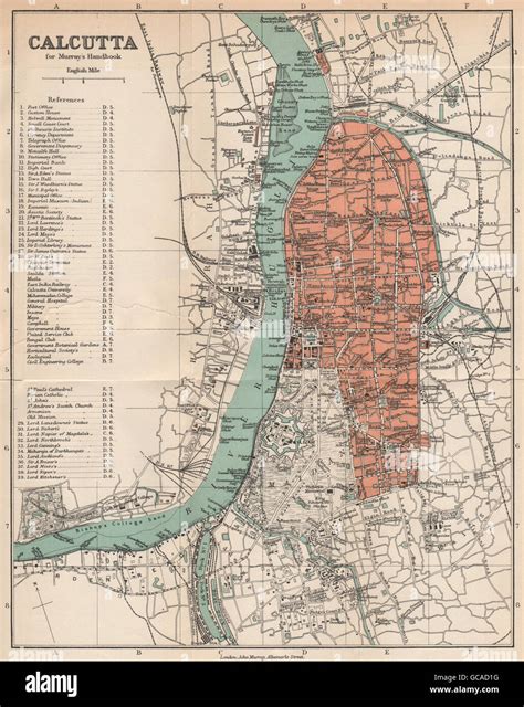 Map of kolkata hi-res stock photography and images - Alamy