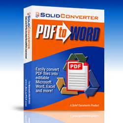 Download Solid Converter PDF 10 - Chuyển PDF sang Word