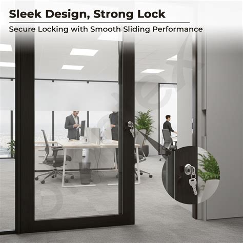 Plantex Sliding Door Lock for Wardrobe/GI Steel Drawer Lock/Suitable ...