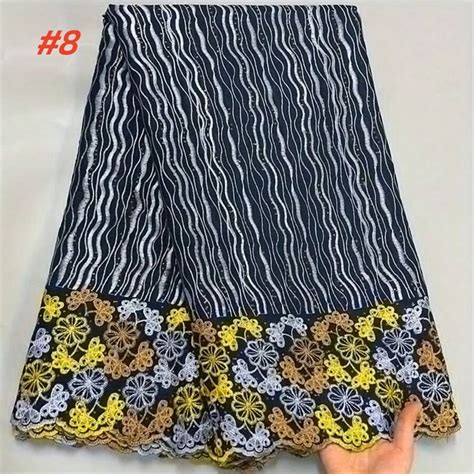 Nigerian Dry Cotton Swiss Voile Lace Fabrics 2025 High Quality African ...