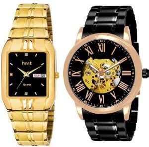 HMT DLX 9064 Extra 1 Automatic Mechanical Movement Watch For Men Analog ...