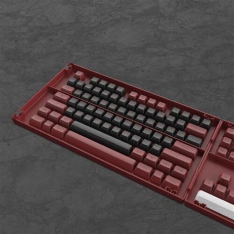 Buy Akko Keycaps for Mechanical Keyboards, Bred ASA Profile PBT Double ...
