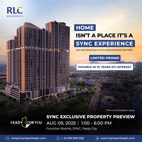 RLC Contact Us | Robinsons Land Office & Inquiry Center