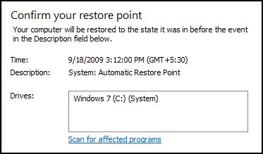 Image result for System Protection Restore Errors