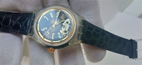 Vintage Automatic Swatch AG 1992 Swiss Made Blue | Ubuy India