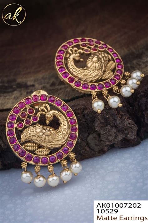 Kempu Latest Indian Jewelry Designs Collection - Indian Jewelry Designs