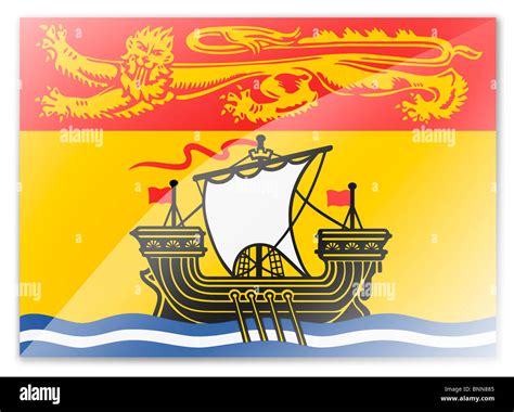 New Brunswick flag Stock Photo - Alamy