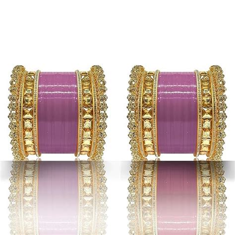 Buy PMIPS FOR WOMAN AND GIRLS Chuda WEDDING Bridal Punjabi Chuda [PACK ...