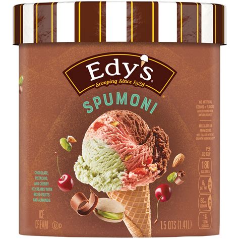 EDY'S/DREYER'S Spumoni Ice Cream 1.5 qt. Tub | Made with fresh milk ...