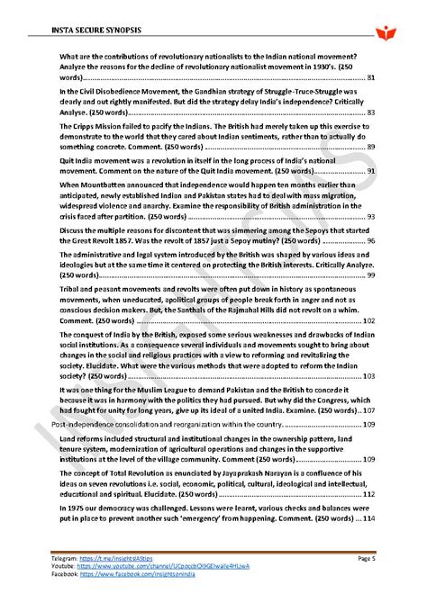Insightsonindia IAS - Mains Secure Synopsis January 2021 - Printed ...
