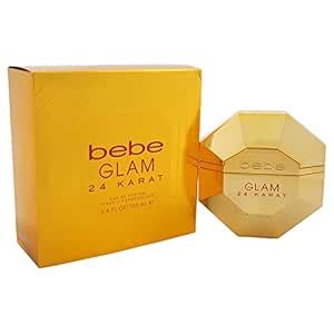Buy Bebe Glam 24 Karat Floral Fruity Fragrance, 3.4 Ounce Online at Low ...