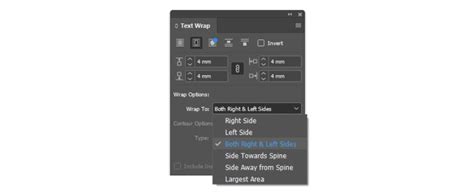 Image result for Text Box Wrap in InDesign
