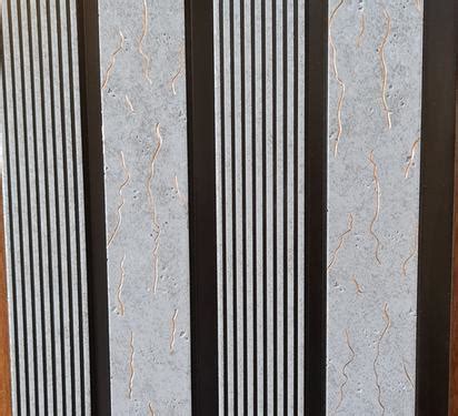 Charcoal Louvers - Goyal Pvc Panel