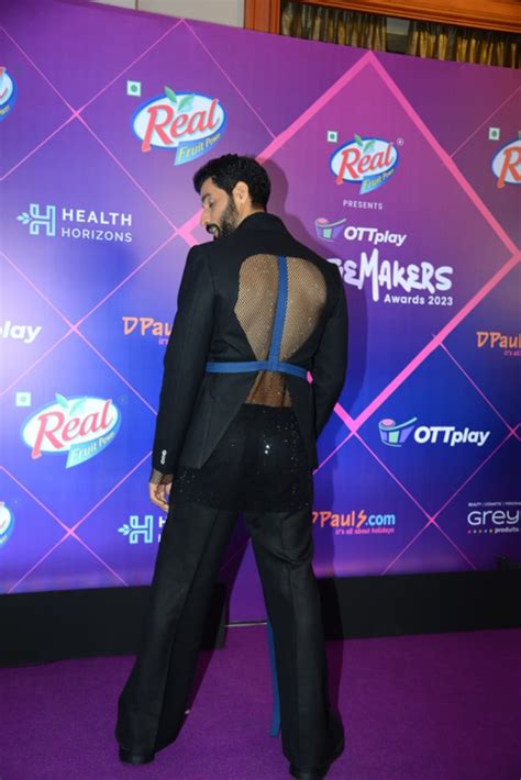 Bhuvan Arora Aces The Backless Boy’s Suit Trend Like A Cool Dude At ...