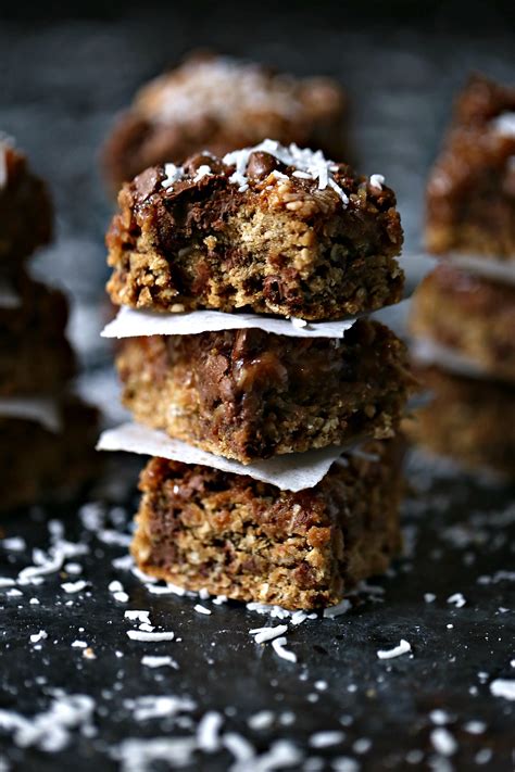 Coconut Caramel Cookie Bars