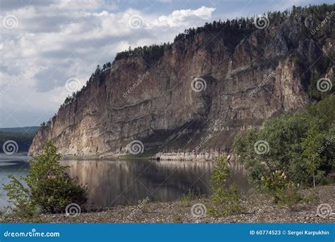 The Lena River. stock image. Image of russia, break, birch - 60774523