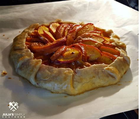 Peach Galette Recipe - Julias Simply Southern