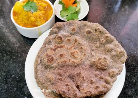 Buckwheat Millet Flour Roti (with Daal Masala) Recipe by Dr.Madhumita ...