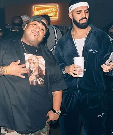Drake Champagne Papi Blue Velvet Tracksuit