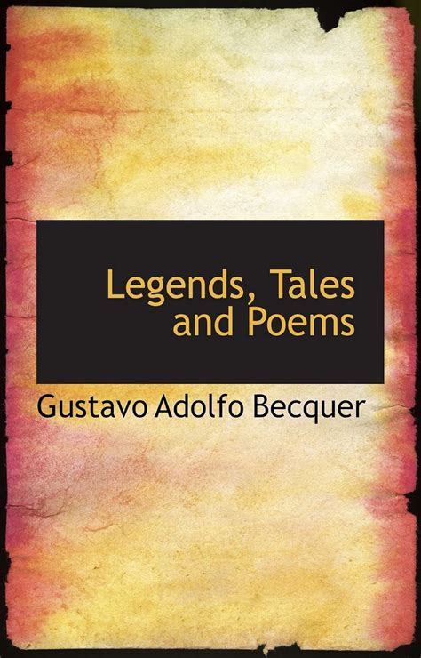 Legends Tales and Poems eBook : Becquer , Gustavo Adolfo: Amazon.in ...