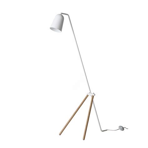Giraffe Floor Lamp In White/Wood