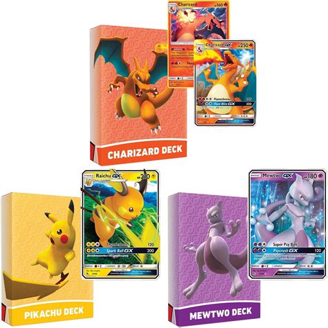 Buy Pokemon Starter Decks Bundle | Charizard Deck | Mewtwo Deck ...