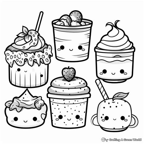 Fun and Delicious: Printable Coloring Pages Food