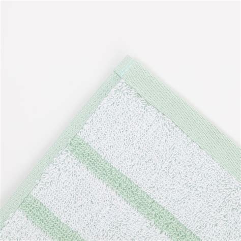 Buy Colour Refresh Essence Striped Cotton Face Towel - 30x30cm from ...