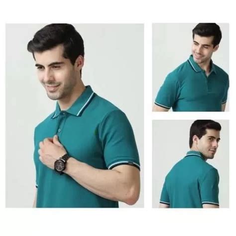 M&S Polo Tshirt Green in bulk for corporate gifting | Marks & Spencers ...