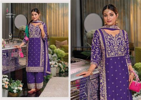 Eba Shayoni Colour Edition 2 Chinon Readymade Salwar Suits