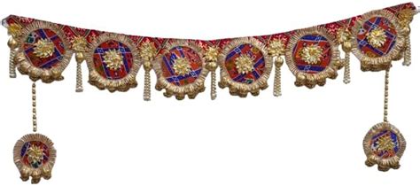 The Diva Decor Traditional Artificial Pearl Handmade Bandhanwar | Door ...