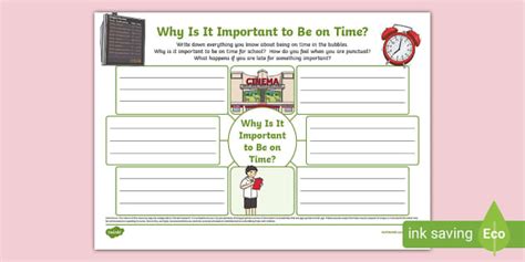 Punctuality Worksheets | Teaching the Meaning of Punctuality