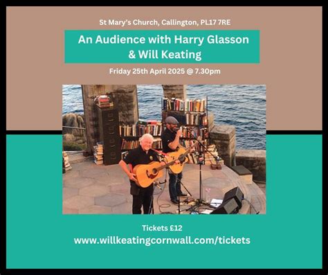 An Audience with Harry Glasson & Will Keating, St Marys Church Church ...