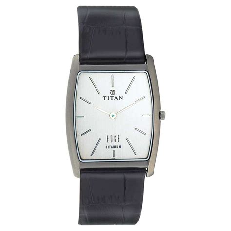 Buy Online Titan Edge Quartz Analog White Dial Watch For Men - 1044tl02 ...