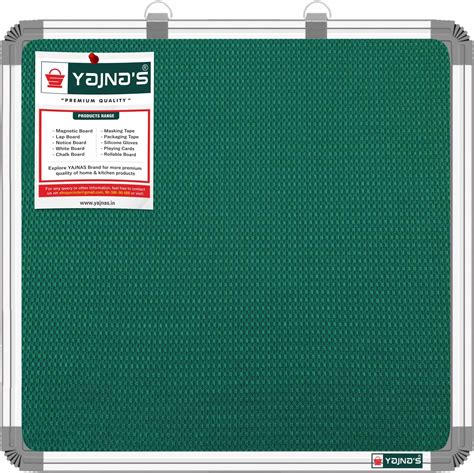 YAJNAS® 89x59 CM Premium Material Pink Color Notice Board/Soft Board ...