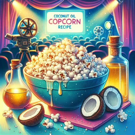 Coconut Oil Popcorn Recipe: A Delicious and Healthy Snack