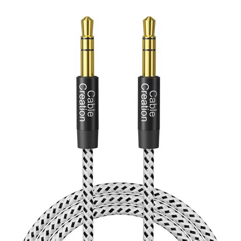 Buy CableCreation 3.5mm TRS Aux Cable,Braided Audio Auxiliary Input ...