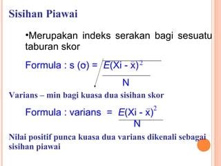 Sisihan piawai - Wikipedia Bahasa Melayu, ensiklopedia bebas