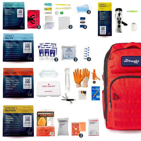 Buy Complete Earthquake Bag - 3 Day Emergency kit for Earthquakes ...